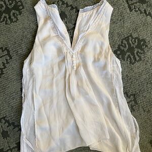 Vintage Chloe double-sided silk tank.